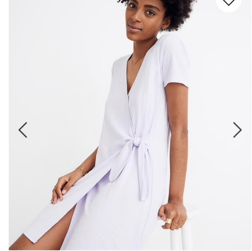 Madewell Texture And Thread Wrap Dress - image 3